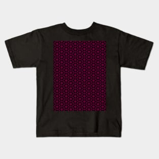 Hex Flower Flare Kids T-Shirt